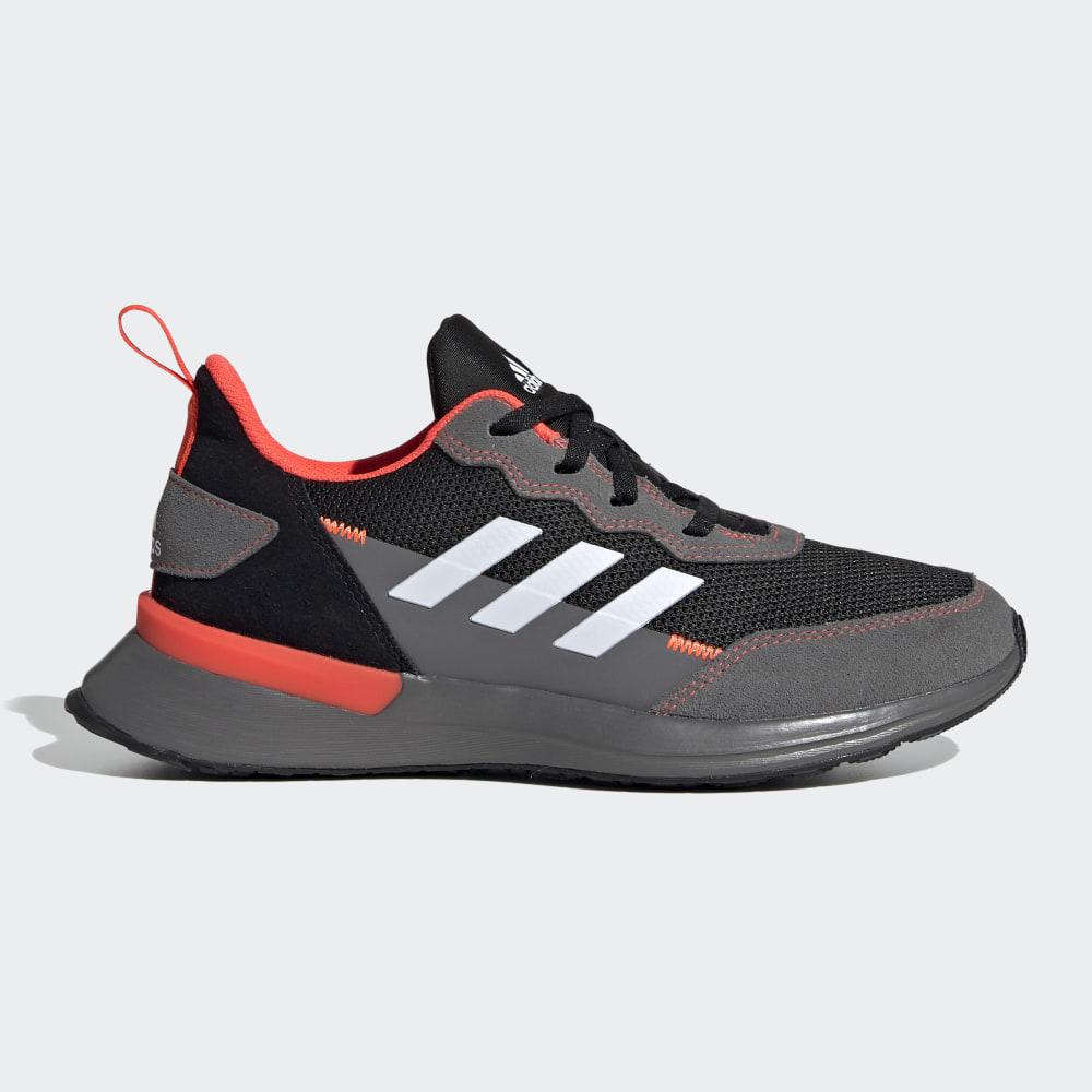 Adidasi Alergare Adidas RapidaRun Elite Fete Romania - Negrii/Albi/Rosii EG6911